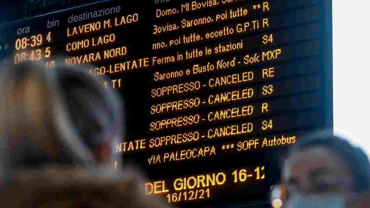 Sciopero: Si Fermano I Treni Fermi, Disagi Per I Pendolari