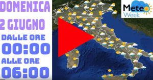 Meteo domenica 2 giugno - meteoweek.com