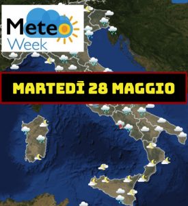 copertina meteoweek 28 maggio - meteoweek.com