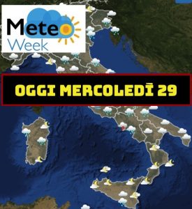 copertina meteoweek oggi 29 -meteoweek.com