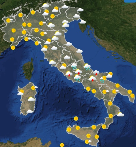 Temperature maggio 2019