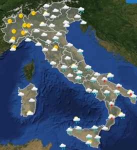 meteo lunedì 19 maggio 2019 06-12 - meteoweek.com