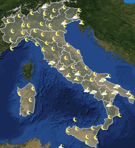 Meteo Italia previsioni del tempo domani venerdì 28 giugno 2019 ore 18 - meteoweek.com