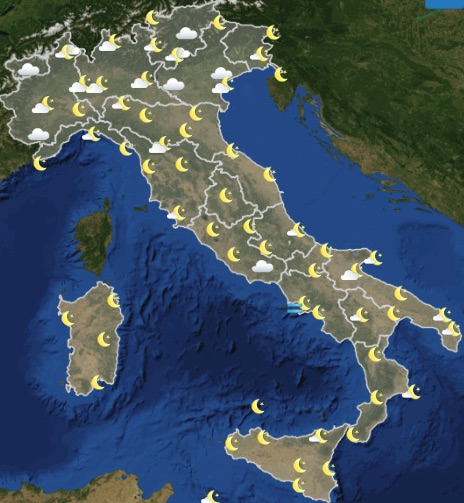 Meteo previsioni del tempo oggi martedì 4 giugno 2019 ore 18 - meteoweek.com