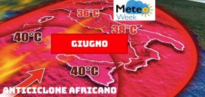 anticiclone africano giugno - meteoweek.com