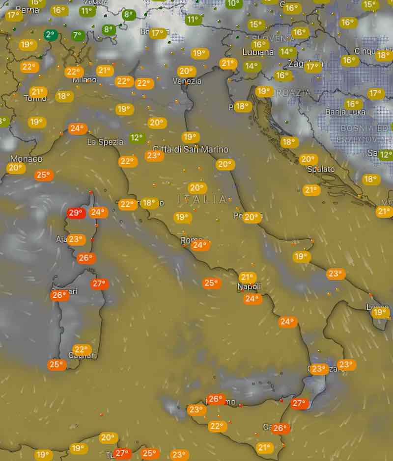 Meteo Italia weekend previsioni del tempo sabato e domenica 13 e 14 luglio - meteoweek.com