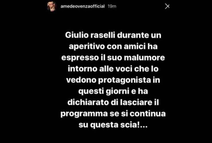 Giulio Raselli abbandona il trono meteoweek