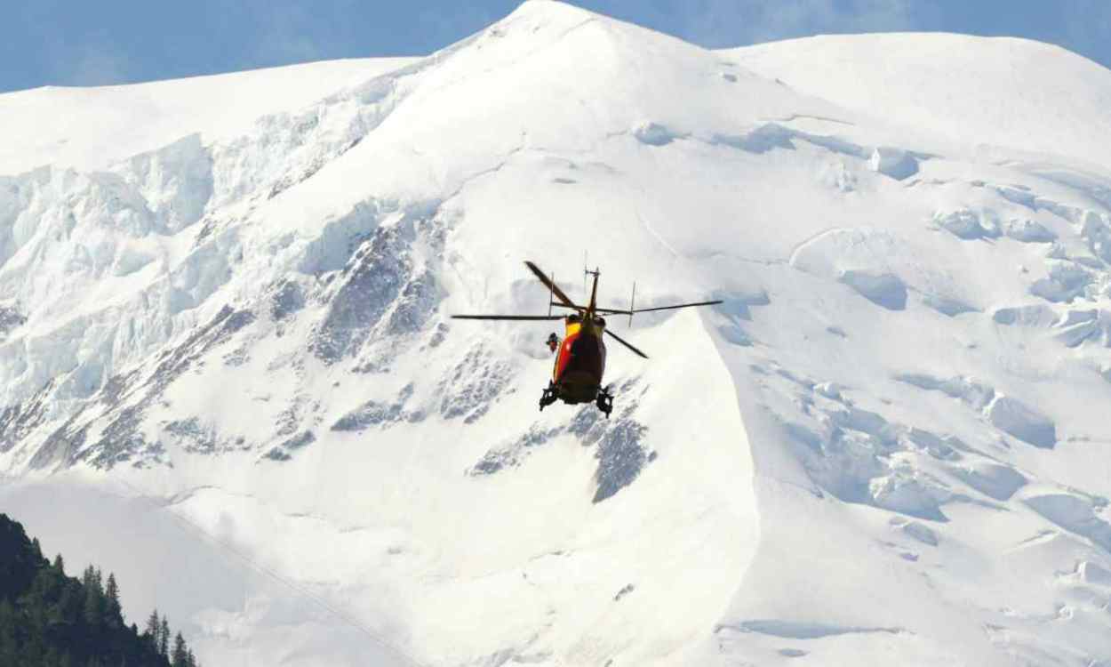 slavina sul monte bianco