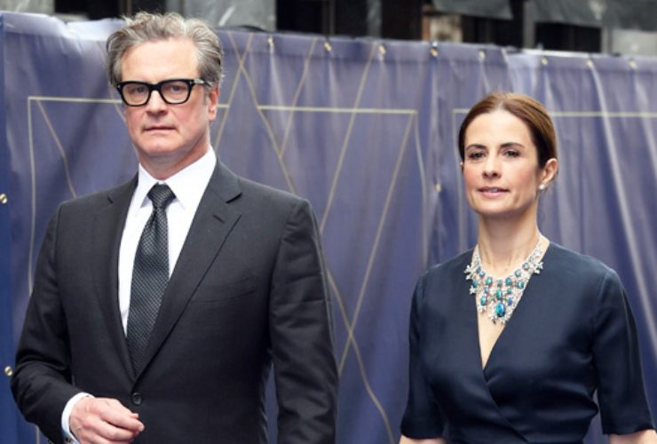 Colin Firth e la moglie italiana - meteoweek