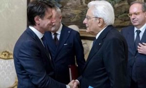 CONTE DA MATTARELLA