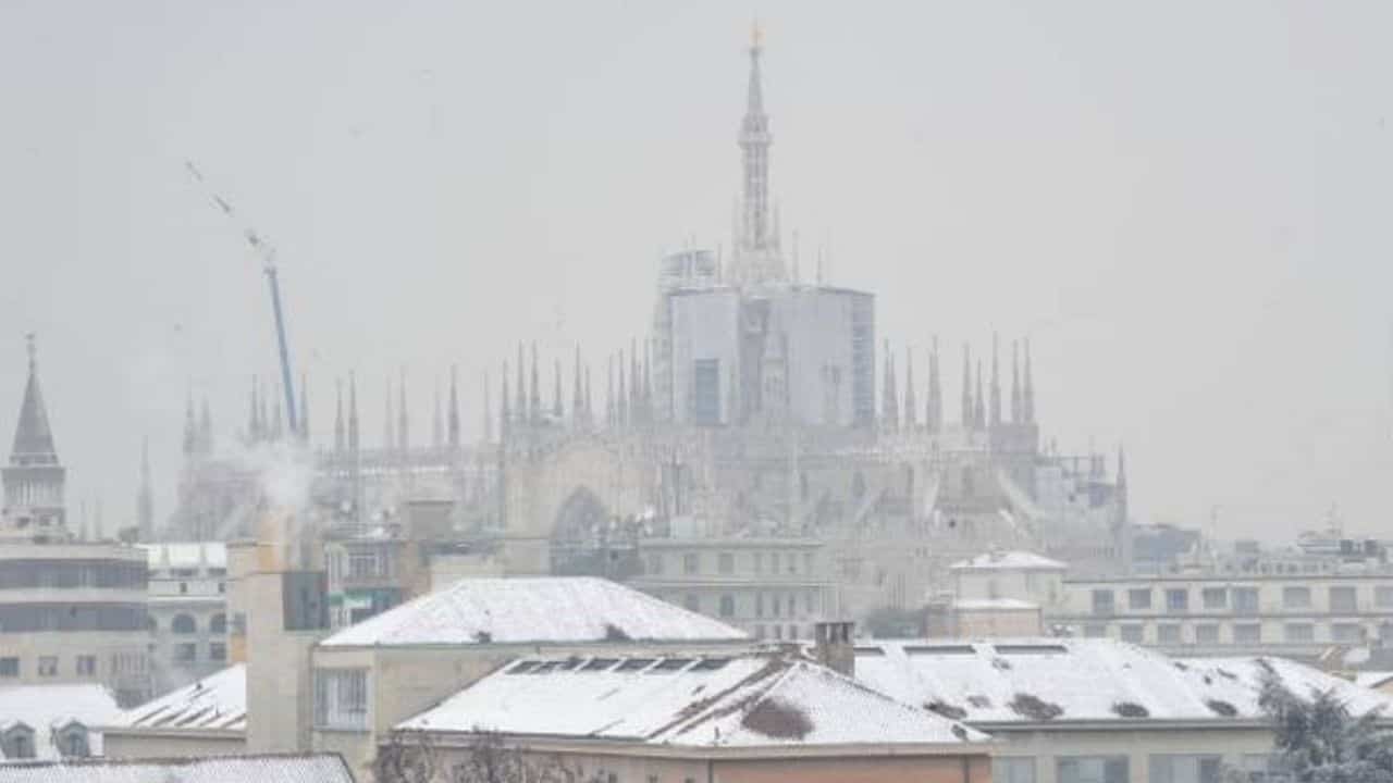 Neve a Milano