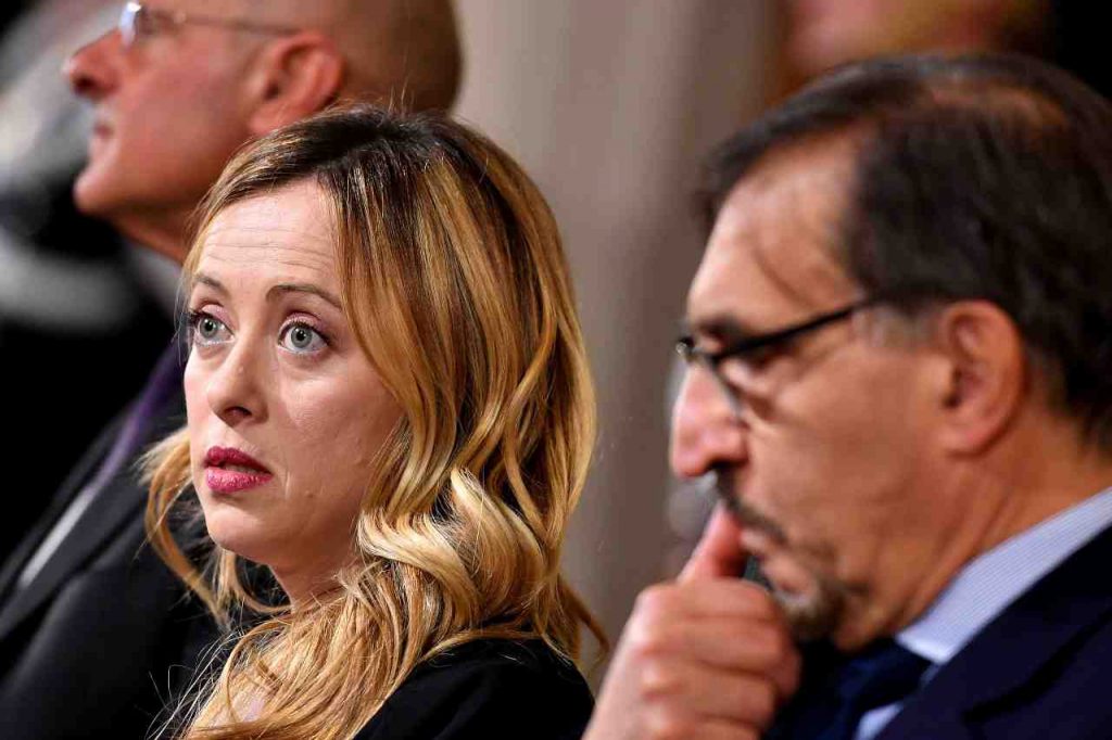 Giorgia Meloni: “Scommetto sul fatto che il governo cadrà”