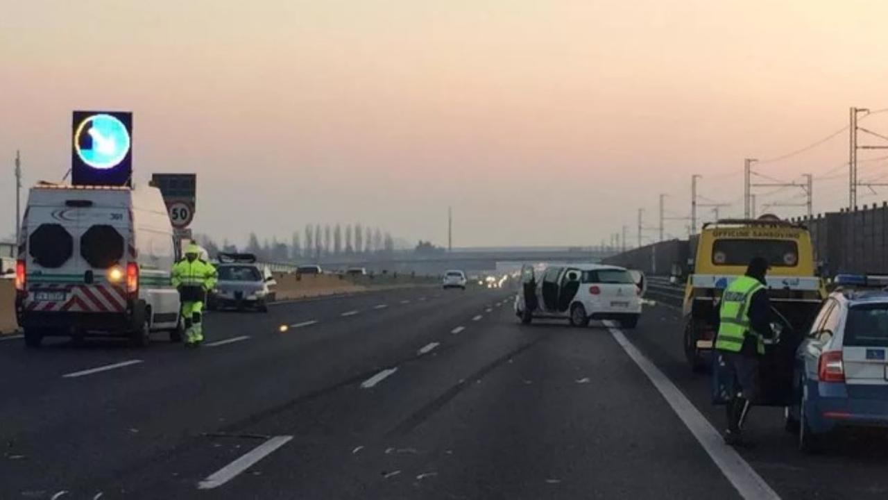 incidente a4 settimo torinese