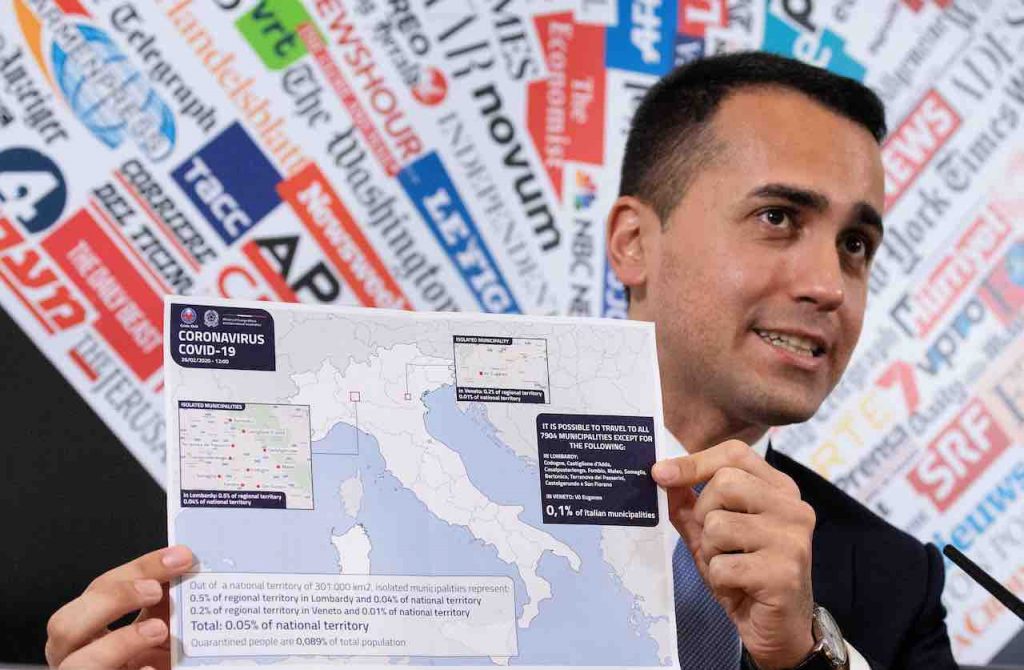 Coronavirus: Di Maio, polemico con l’Europa: “Non sta mostrando solidarietà”