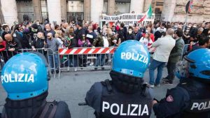 manifestazione roma coronavirus