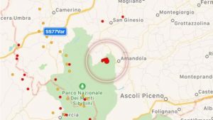 scossa terremoto marche