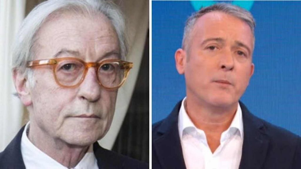 Vittorio Feltri gela Pierluigi Diaco: “Stai sui co****ni”