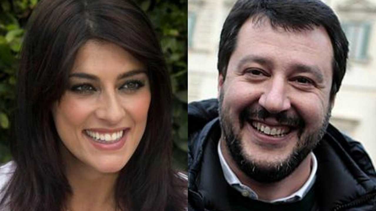 Elisa Isoardi e Matteo Salvini