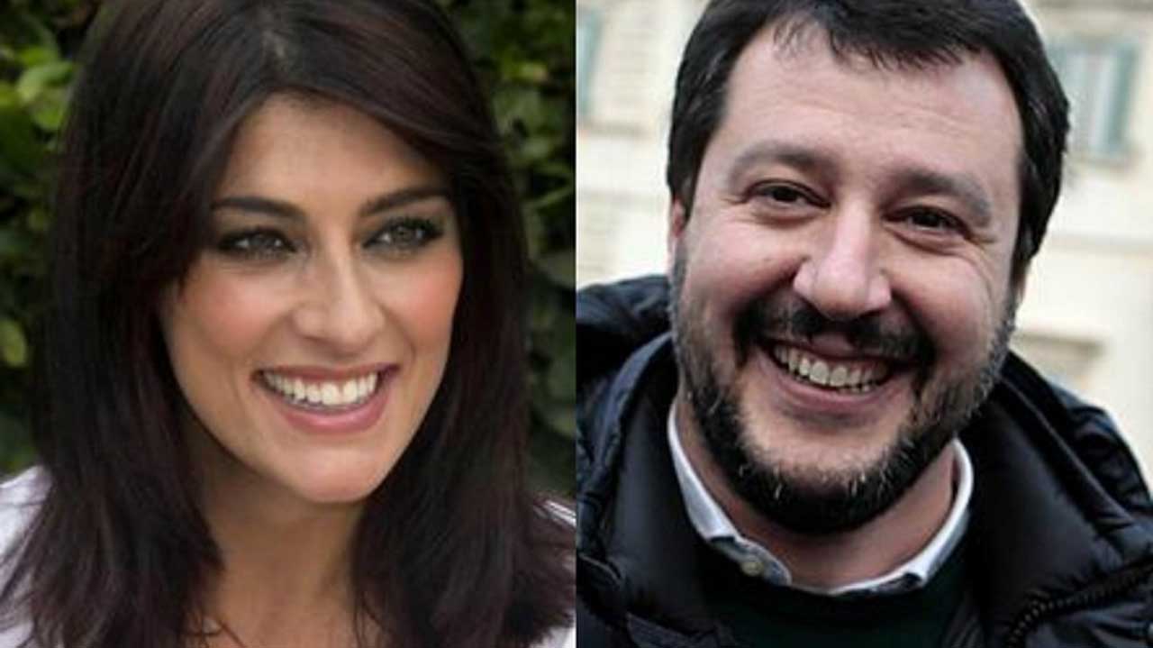 Elisa Isoardi e Matteo Salvini