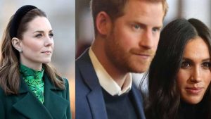 Kate, Harry e Meghan