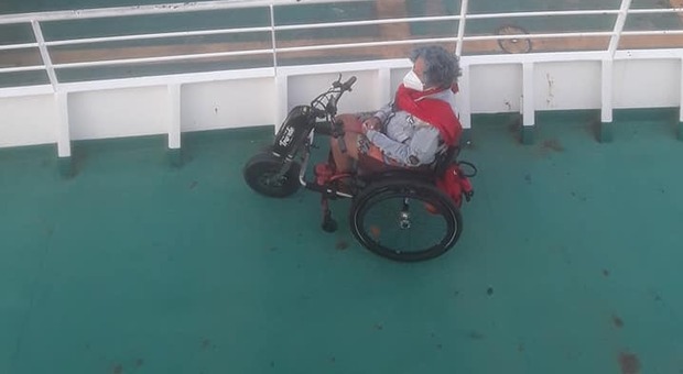 maura fontana disabile maltrattata sul ferry