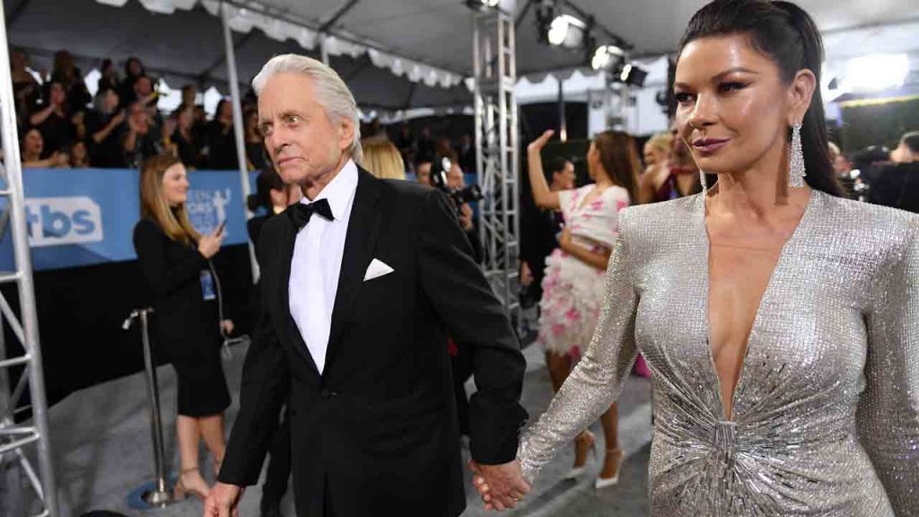 Catherine Zeta Jones e Michael Douglas, avete visto i figli? Le loro fotocopie!