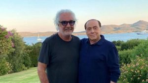 briatore berlusconi coronavirus