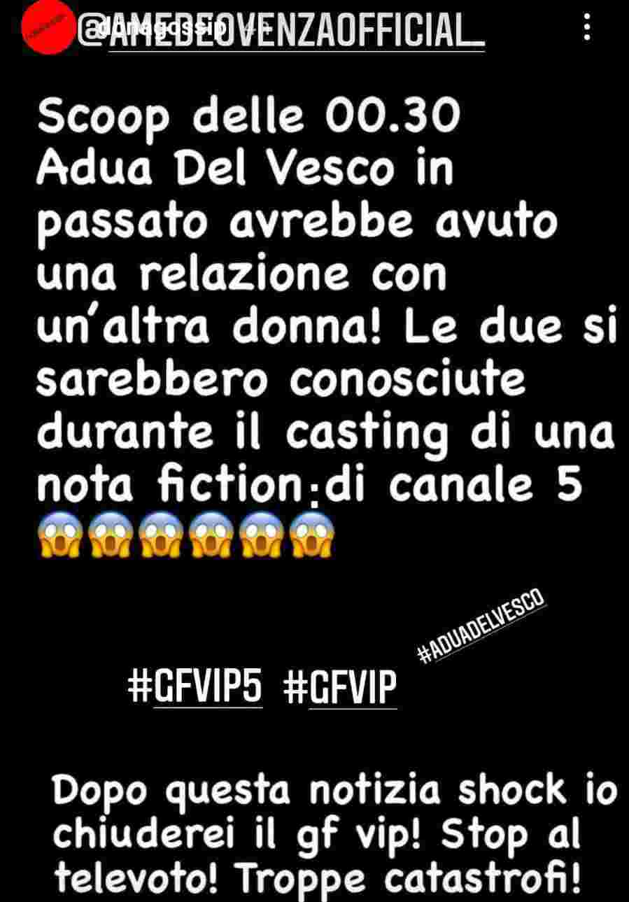 GF Vip rivelazioni - Fonte Instagram