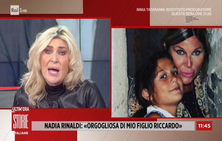 nadia rinaldi ho chiesto aiuto a mio figlio lui e un ex star di baby