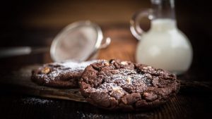 biscotti cookies cioccolato e noci