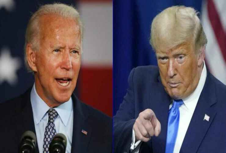 Joe Biden e Donald Trump - meteoweek