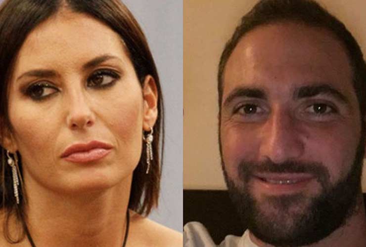 Elisabetta Gregoraci e Gonzalo Higuain