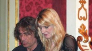 Luciano Ligabue e Donatella Messori