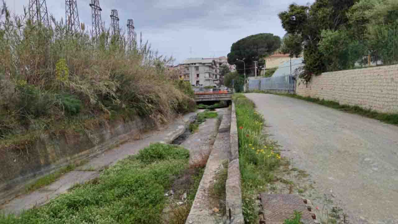 Il torrente San Giovanni a Giardini-Naxos (ME)