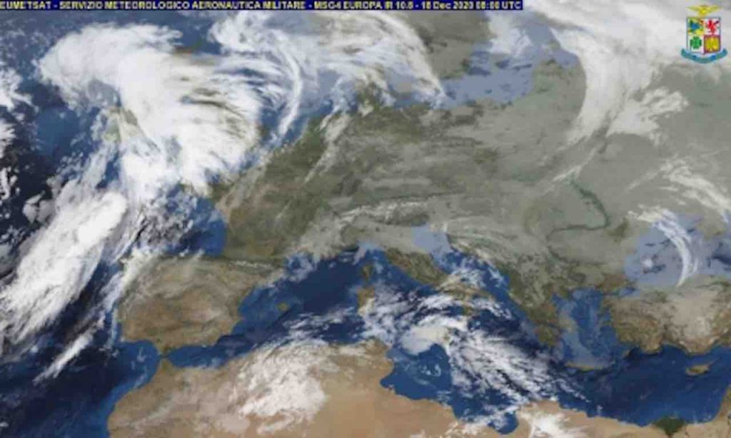 Previsioni Meteo sabato 19 novembre | nuvolosità