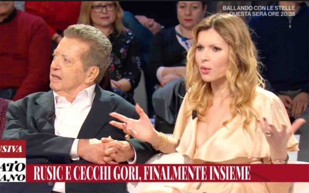 Rita Rusic a Verissimo: divorzio Cecchi Gori “Ho preso zero euro”