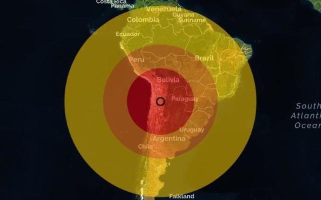 Terremoto Argentina 1 dicembre meteoweek