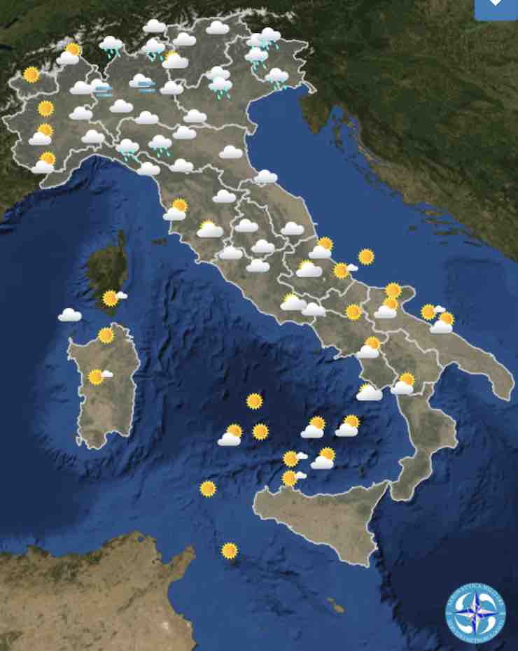 Previsioni Meteo Oggi Vigilia Di Natale 24 Dicembre | TORNA IL MALTEMPO ...