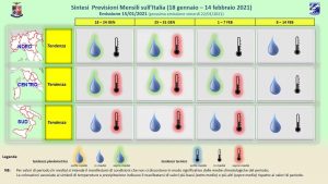 Meteo, prossime settimane