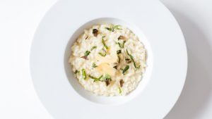 Risotto light ai porri