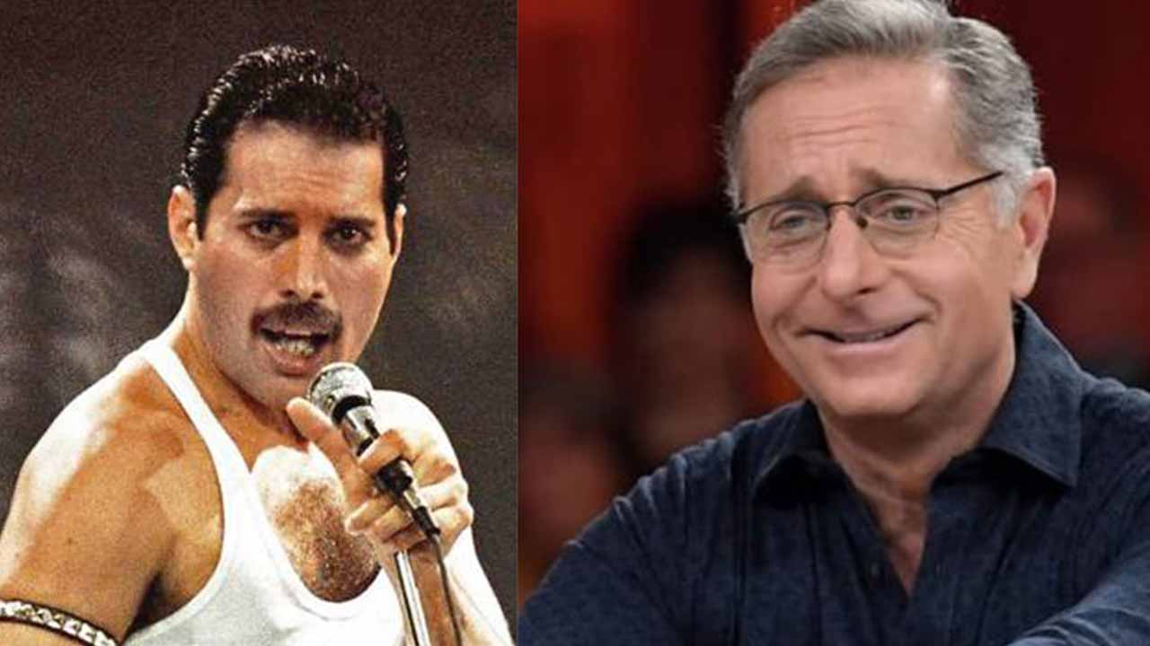 Paolo Bonolis e Freddie Mercury