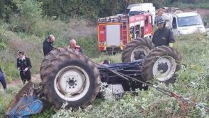 Teano - muore schiacciato dal trattore - meteoweek