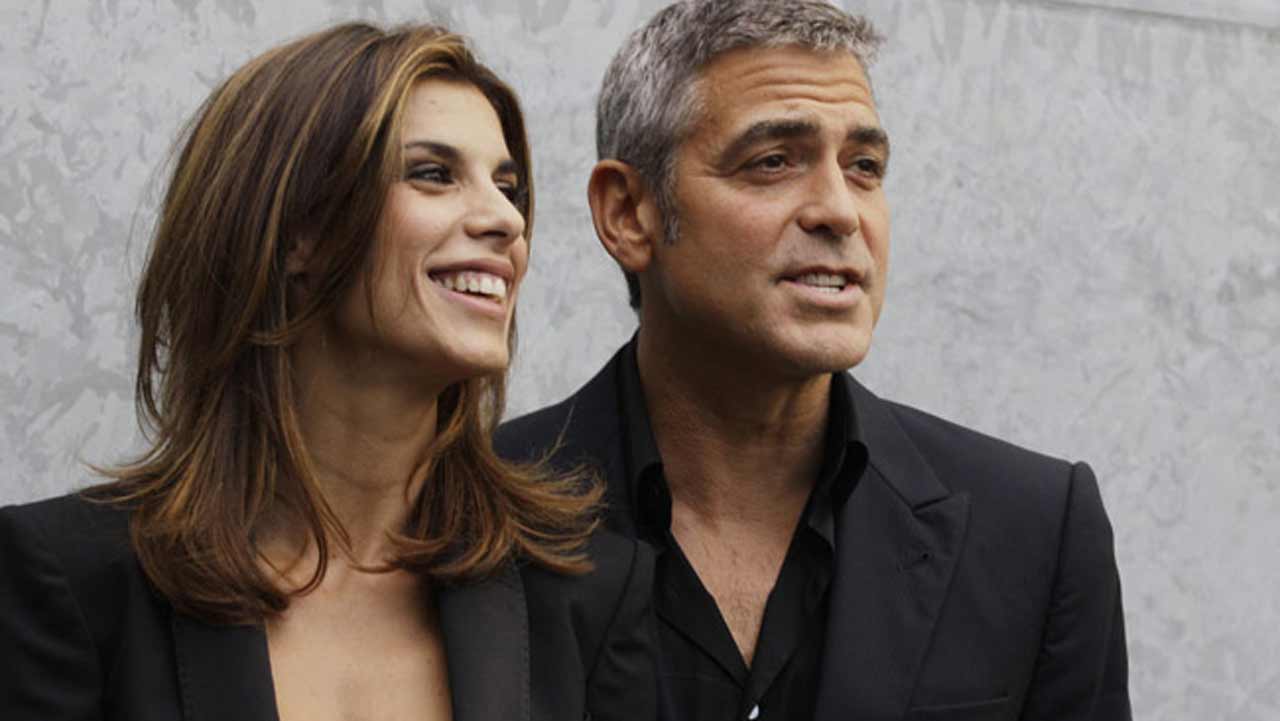 Elisabetta Canalis e George Clooney