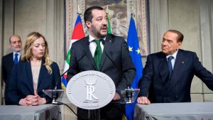 meloni salvini berlusconi