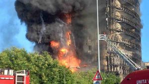 Incendio a Milano, Torre dei Moro-Meteoweek