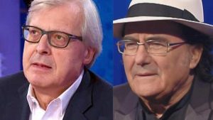 Vittorio Sgarbi e Al Bano