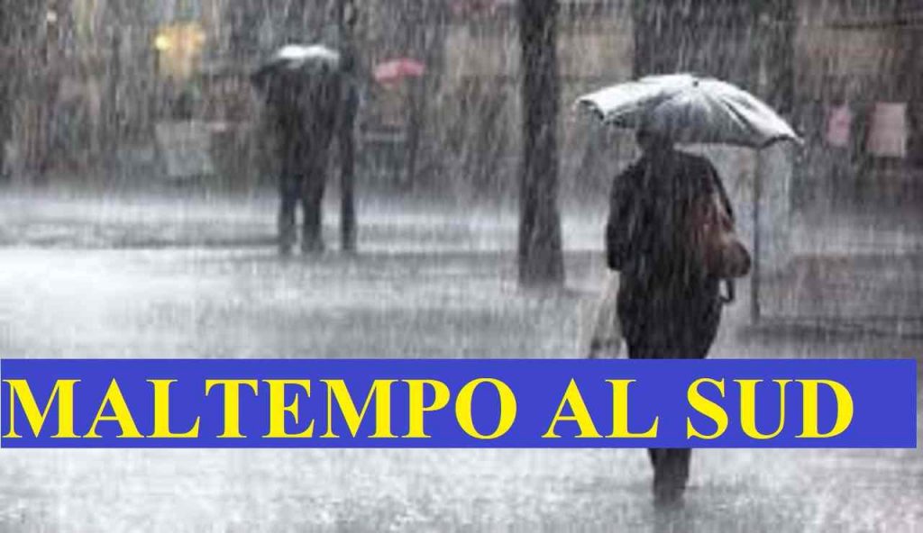 Previsioni Meteo OGGI mercoledì 13 ottobre | maltempo al sud