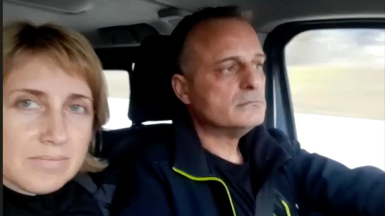 Svitlana e Costantino in viaggio