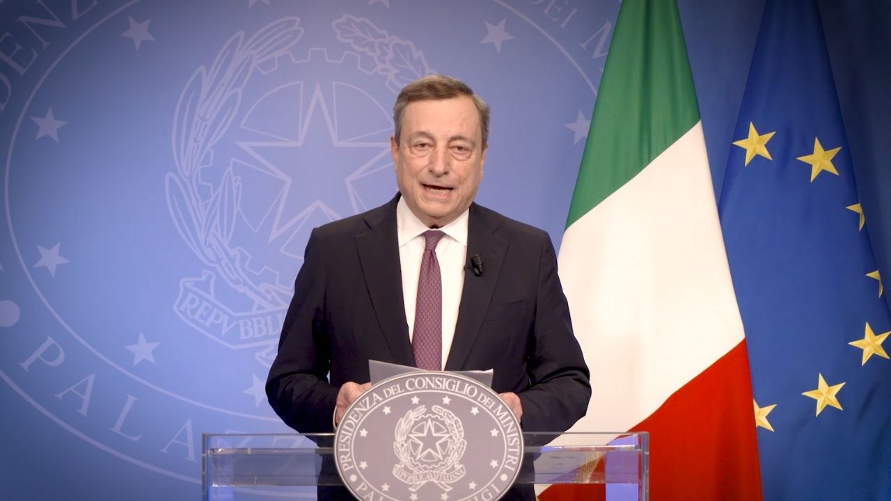 Il discorso del premier Draghi al  Second Global Covid-19 Summit - meteoweek 20220512