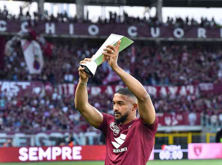 Bremer con la maglia del Torino - credits: Ansa Foto. Meteoweek